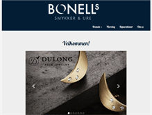 Tablet Screenshot of bonells.dk